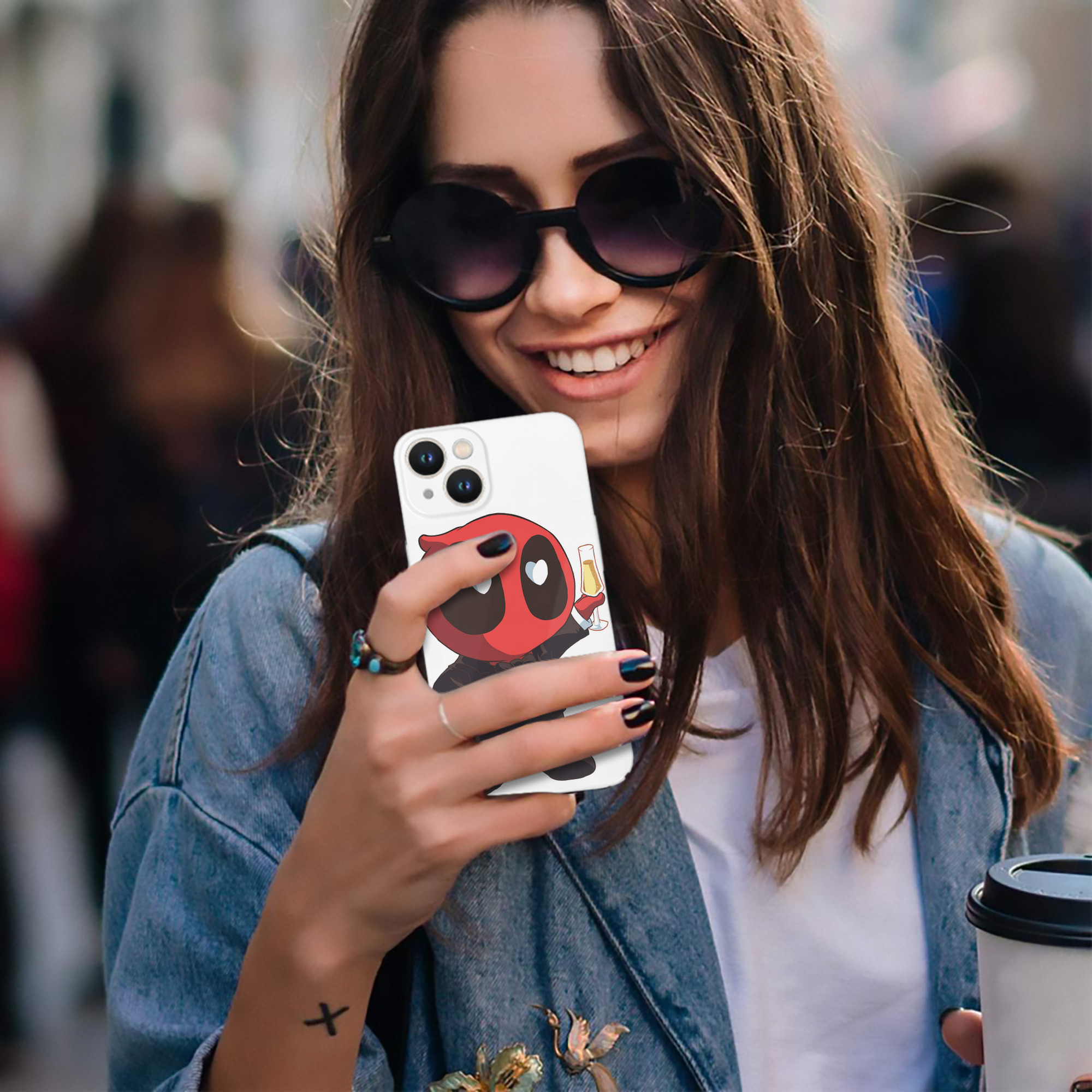 （画像用） Deadpool デッドプール 【iPhone 14シリーズ対応】ハードケース